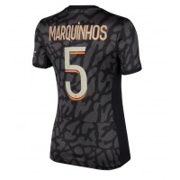 Paris Saint-Germain Marquinhos #5 3rd trikot Frauen 2023-24 Kurzarm